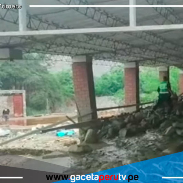 Un fallecido en Cieneguilla tras la caída de huaico