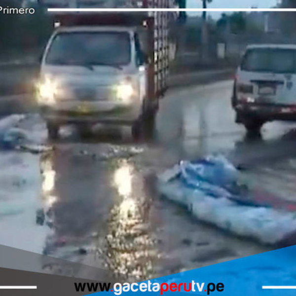 Lluvias en Lima: Calles de Santa Anita, El Agustino y Barrios Altos amanecieron anegadas