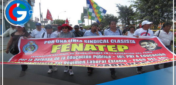 Profesores ligados al Movadef quieren bloquear el inicio de clases escolares 