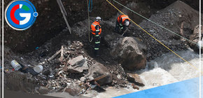 Hallan cuerpo de mujer que cayó al río Rímac junto a su hijo tras derrumbe de su vivienda