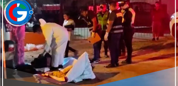 Delincuentes acribillan a dos personas que llevaron víveres a damnificados