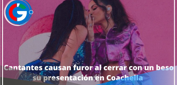 Cantantes causan furor al cerrar con un beso su presentación en Coachella 