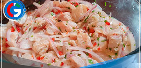 Hoy domingo prepárate un ceviche de corvina 