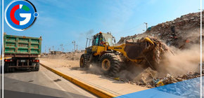 Mas de 600 toneladas de basura recogidas en desmonte   en la Costa Verde 