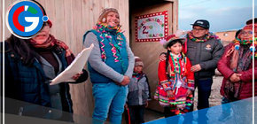 Escolares en Arequipa en altura de 4,600 metros reciben aulas prefabricadas