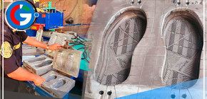 Policía interviene fábrica clandestina de zapatillas en Comas