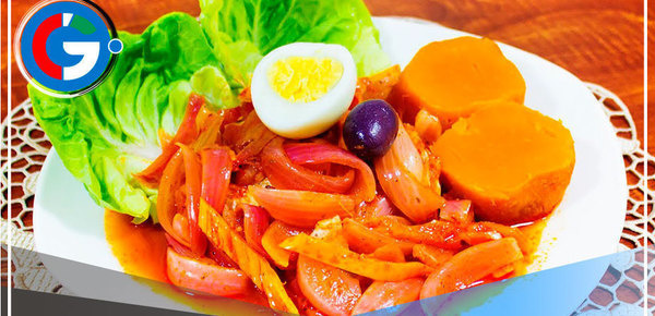 Hoy jueves preparamos un delicioso Escabeche de Pollo