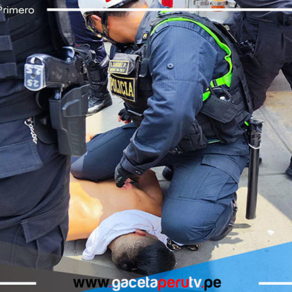 Detienen a delincuentes y decomisan droga Serenazgo de Lince