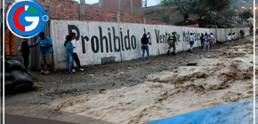 Quebrada El Pedregal se activó afectando tránsito vehicular 