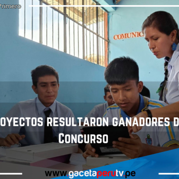 625 proyectos resultaron ganadores del V Concurso que realizó Fondep