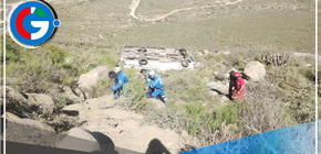 22 personas caen al abismo pero niguno sale herido en Arequipa