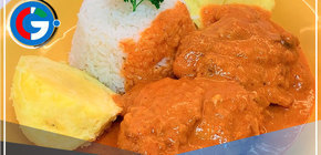 Hoy martes degustamos un Pollo al Maní 