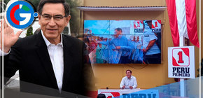 JNE declaran contra la inscripción de partido de Martin Vizcarra