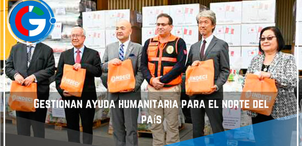Gestionan ayuda humanitaria para el norte del país.