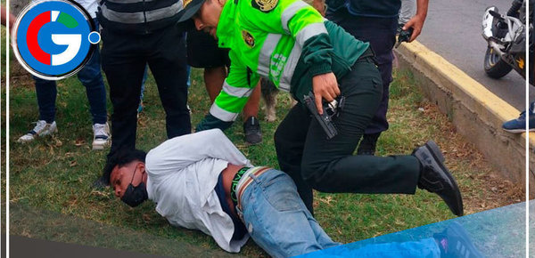 Extranjero es detenido por Serenos de Comas y la PNP cuando intentaba robar una camioneta