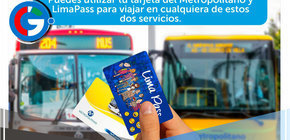 ATU: 1200 puntos autorizados para recargas de tarjetas del Metropolitano