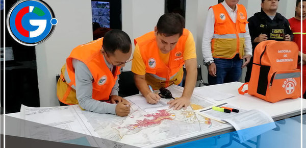 Simulacro en Comas se desarrolló con éxito en cuatro AA.HH. de alto riesgo 