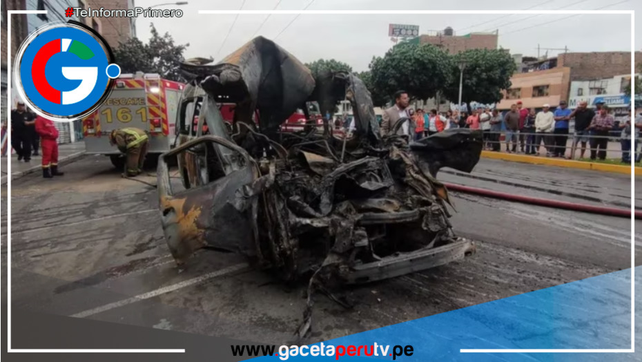 Choque De Camión Y Combi Deja Una Explosión, Ocho Heridos Y Varias ...