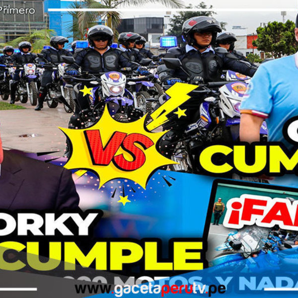 “El gato cumple” presento 32 motos en Comas