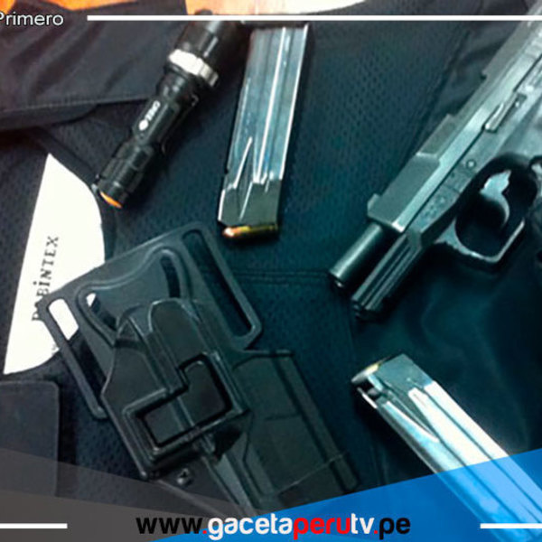 Detienen a seis personas con chalecos antibalas y armas de fuego en Puno 