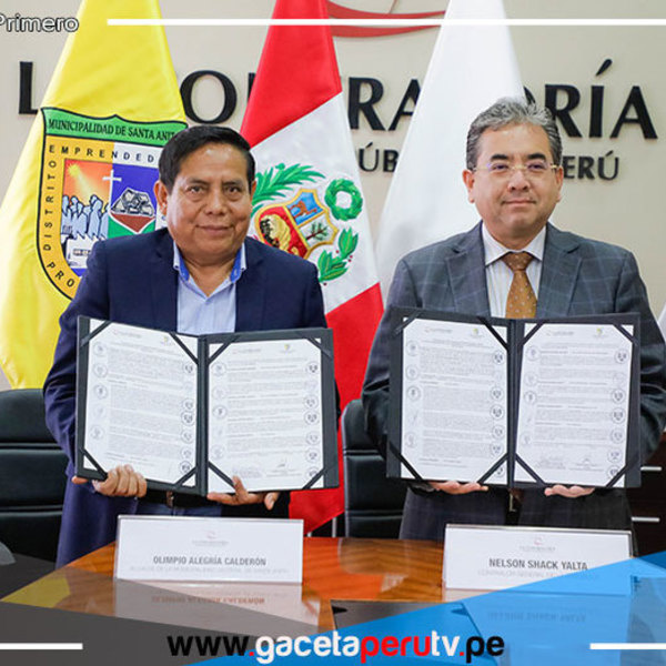 En Santa Anita se fortalece el trabajo contra la corrupción  