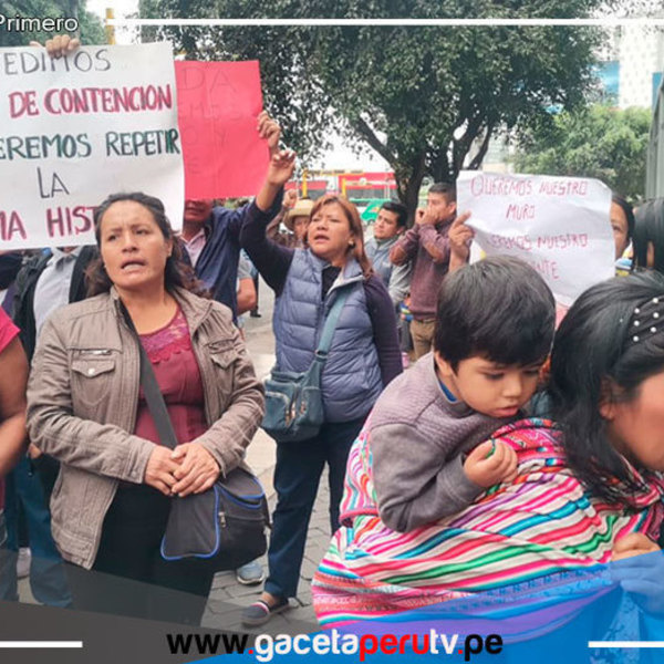 Vecinos de Comas exigen den luz verde a sus proyectos de defensa ribereña 
