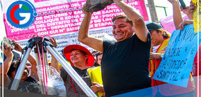 Alcalde de Comas coloca primera piedra de tres obras en Collique