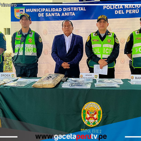  En Santa Anita presentan armas, motos, y objetos robados incautados 