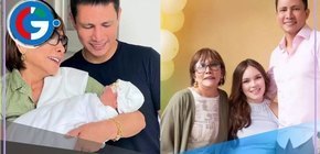 Renzo Costa celebra su primer día del padre junto a sus gemelos