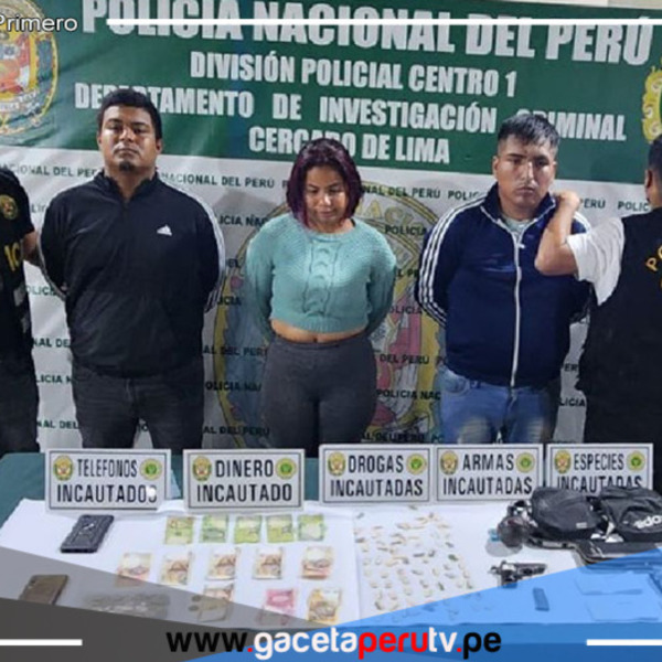Cae presunta banda criminal dedicada al cobro de cupos a ambulantes en Cercado de Lima