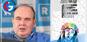 Rafael López Aliaga en contra de afiche de Santa Rosa de Lima con colores LGTB+