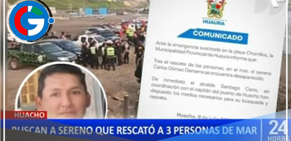 Sereno que rescató a escolares en playa Chorrillos sigue desaparecido, madre pide ayuda a las autoridades