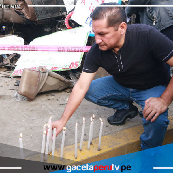 Autoridades de Comas rinden homenaje a los fallecidos en Pasamayito (Vídeo)
