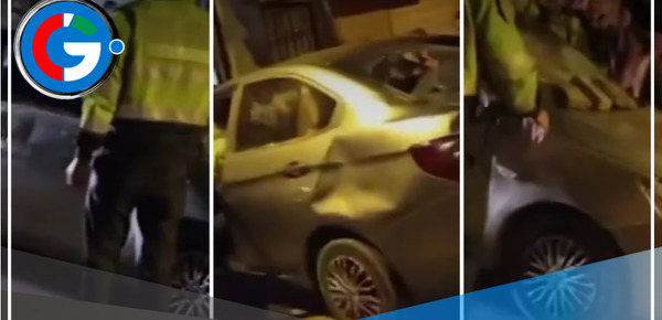 Vecinos de San Juan de Miraflores capturan a delincuentes y dañan su vehículo 