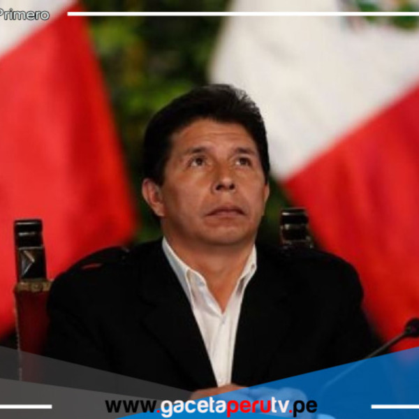 Pedro Castillo reafirma sus sospechas de una conspiración en su contra para destituirlo del poder