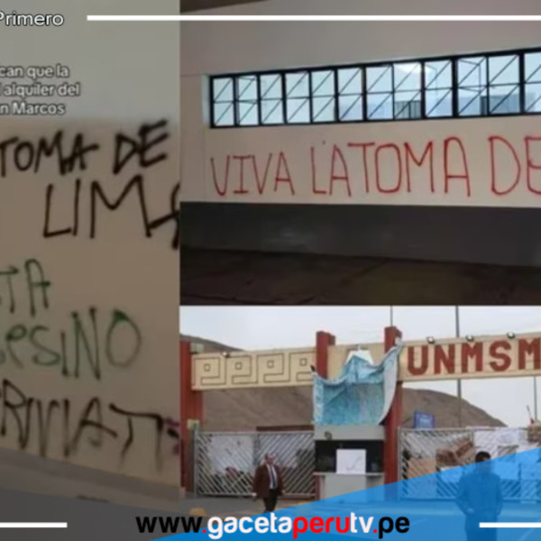 Estudiantes de San Marcos abandonan bloqueo en la puerta 5, pero continúan con sus protestas