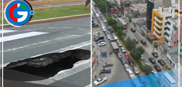 Gran forado causa tráfico en la avenida Universitaria en San Miguel