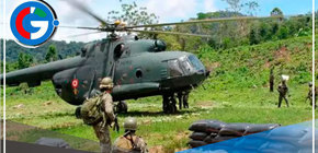Helicóptero militar es atacado por narcoterroristas en el VRAEM