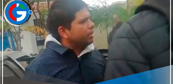 Equipo Motorizado Especial de Comas Interviene a Ladrón de Piezas de Autos en Urb. El Retablo