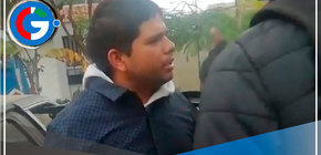 Equipo Motorizado Especial de Comas Interviene a Ladrón de Piezas de Autos en Urb. El Retablo