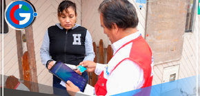 Inician visita a 700 lotes urbanos de Ica en campaña de empadronamiento digital 