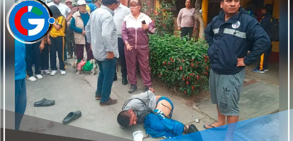 Padres del Colegio en Ate Vitarte Reaccionan Contra Sujeto que Exhibió sus Genitales a Escolares