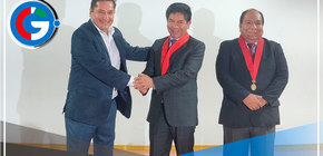 Alcalde de Comas y Presidente de la Corte Superior de Justicia Lima Norte conmemoran el "Día del Adulto Mayor"