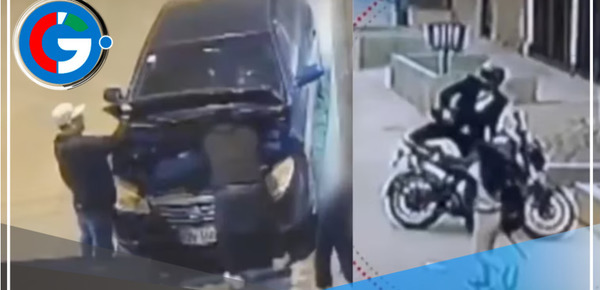 Delincuente asaltó a joven vestido en terno y camisa en Comas