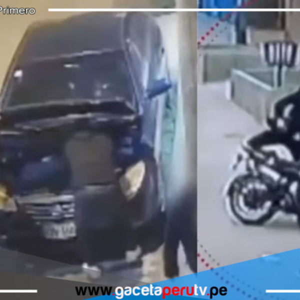 Delincuente asaltó a joven vestido en terno y camisa en Comas