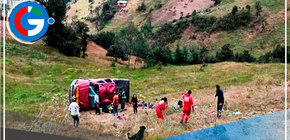 Bombero pierde la vida en accidente de tránsito tras extinguir incendio forestal en Cajamarca