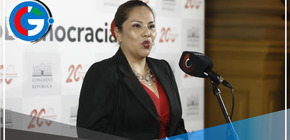 Digna Calle tras su regreso a Perú: “Yo no voy ir al Congreso de la República”