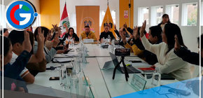 Alcalde de Comas y Regidores Aprueban Donación de 15 Motos para la Seguridad Ciudadana