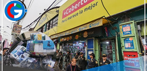 La PNP incauto 34  celulares robados en la intervención al C.C. La Portada de Gamarra II 