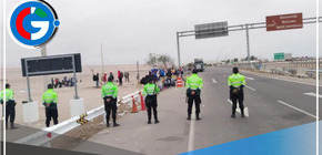 Migrantes chilenos acampan en frontera para ingresar a Perú